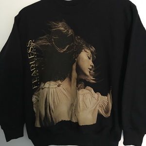 Taylor Swift Fearless Album Cover Crewneck